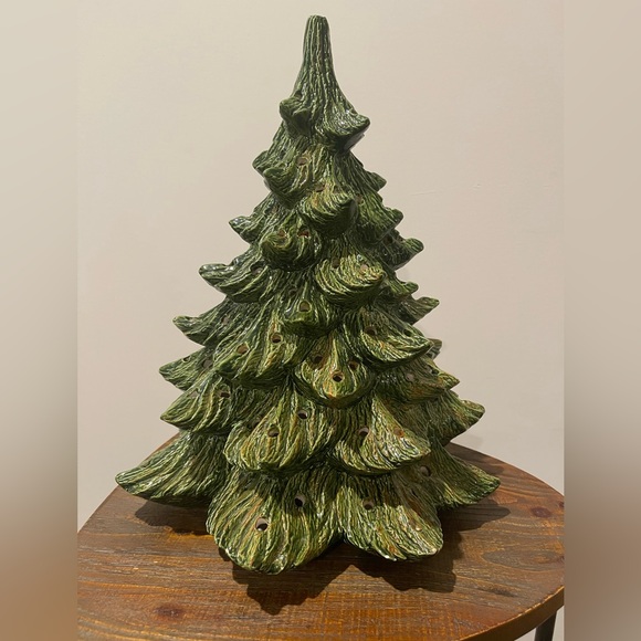 1979 Vintage Rare Nowell’s Mold Large Ceramic Christmas Tree - Picture 3 of 9